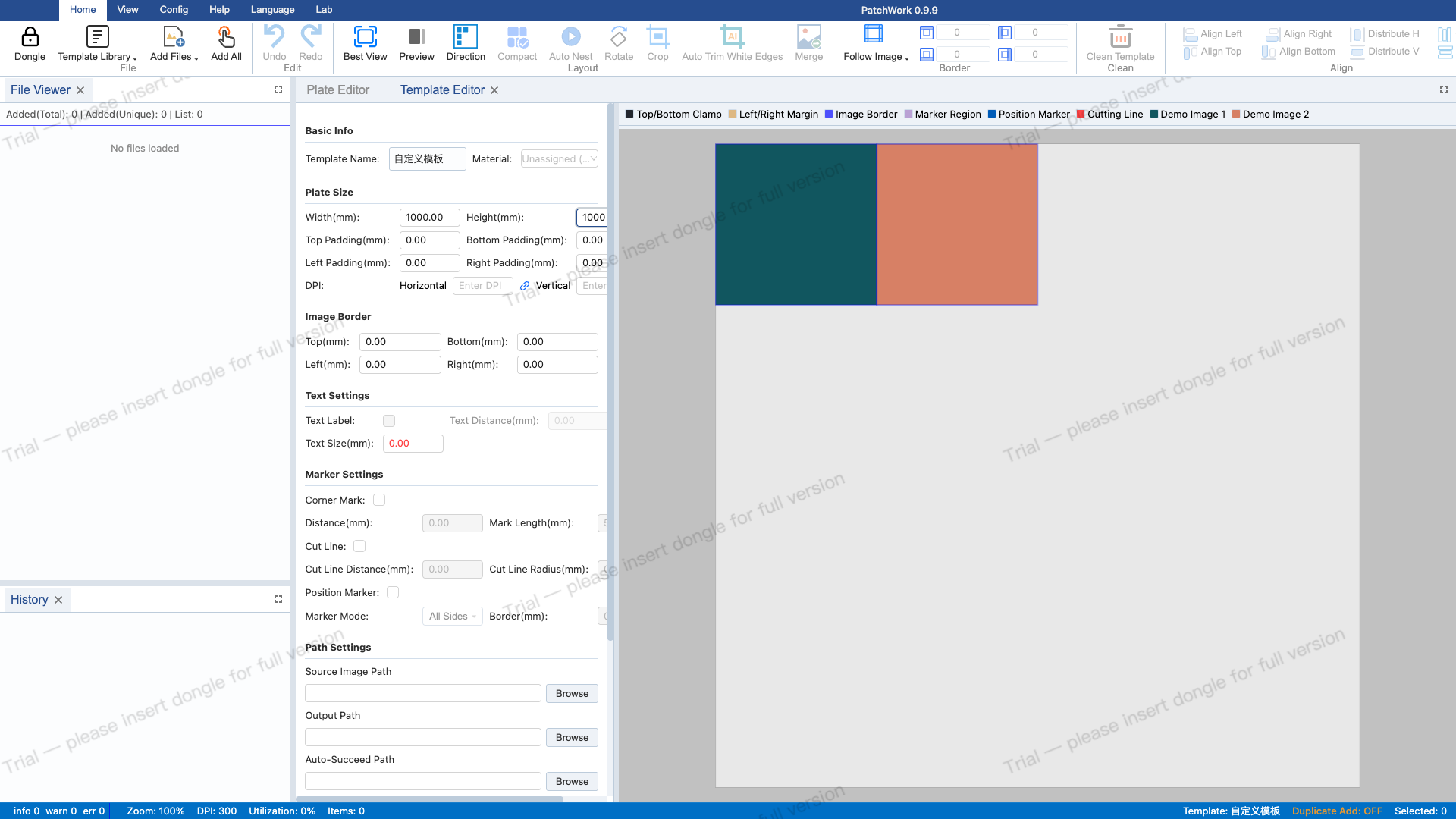 Fill Template Parameters