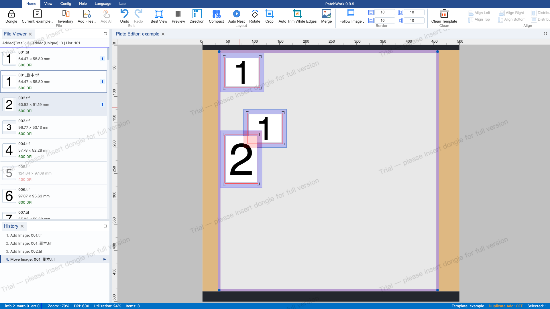 Drag to Move Image